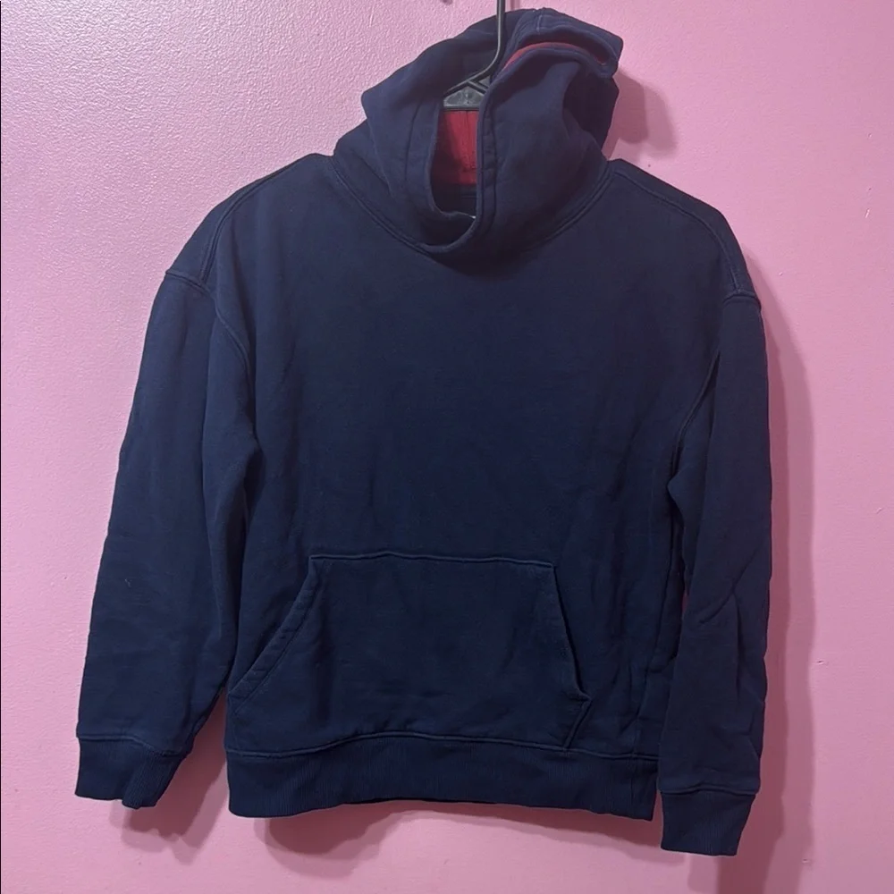 Kids Navy Blue Hoodie Size L 10/12